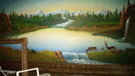 Signed Painting By Jake Overbeek