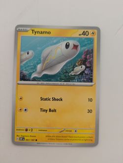 Tynamo Pokemon Card OBF 067