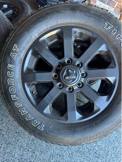 22” wheels and tires