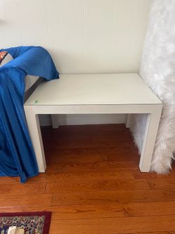 White coffee table