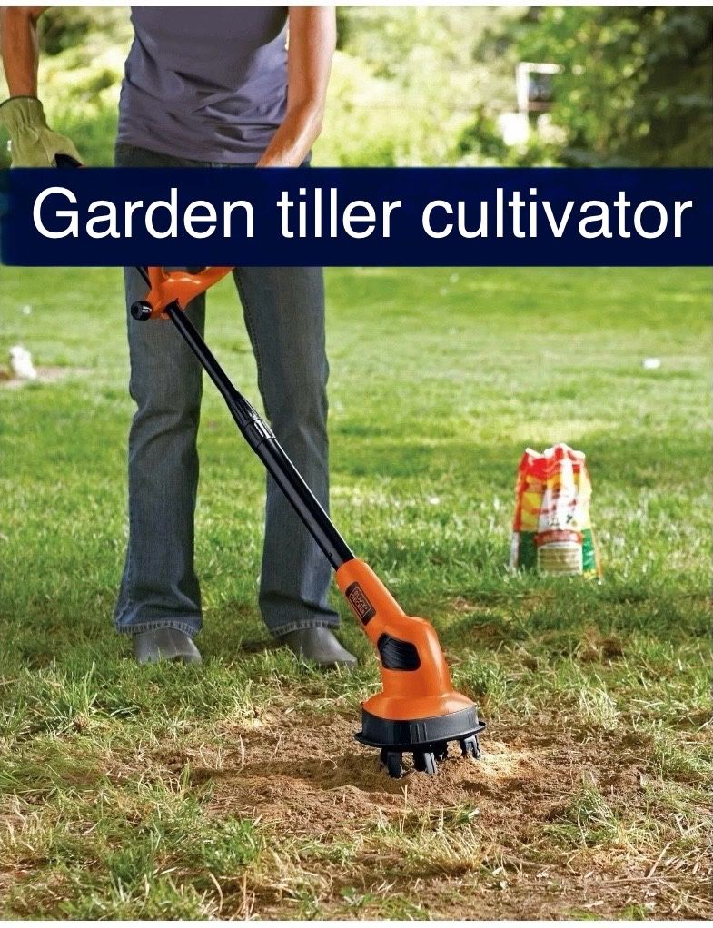 Black & Decker Cordless Garden Tiller Cultivator