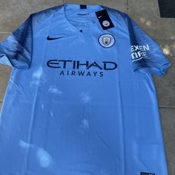 NIKE MAN CITY JERSEY NEW XL 