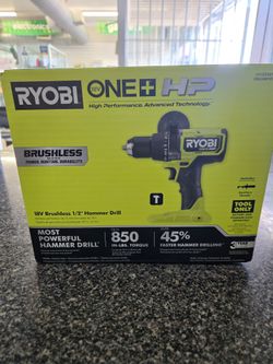 Ryobi 18V Hammer Drill (PBLHM102B)