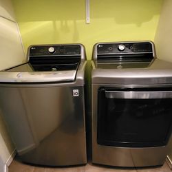 LG Extra Large Capacity Electric Washer And Dryer