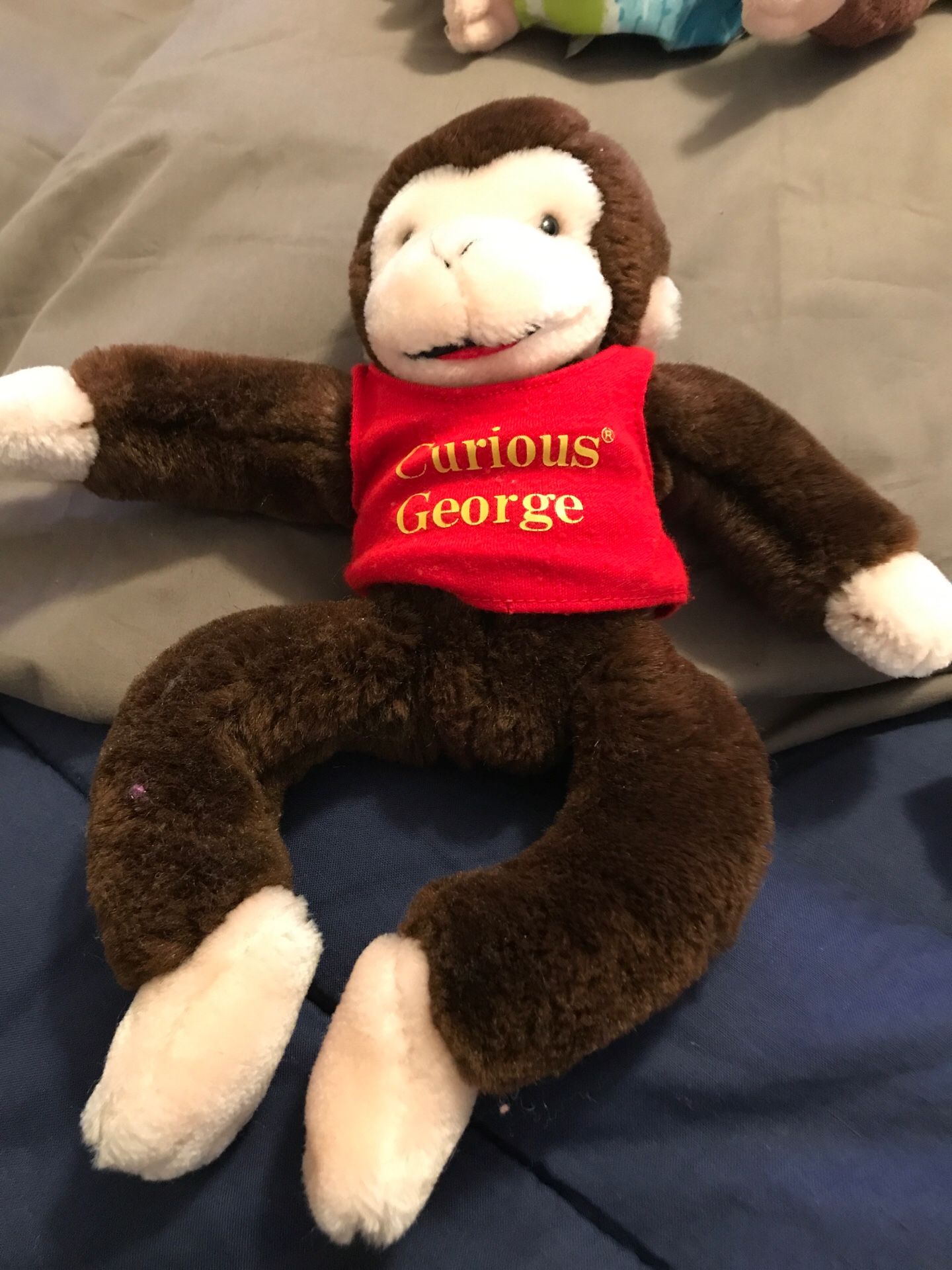 11” curious George stuffed animal
