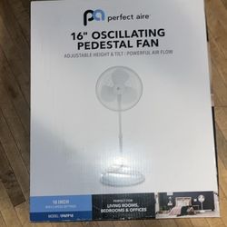 perfect aire 16 pedestal fan