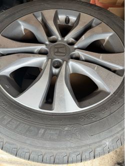 4 Michelin Tires and Honda Rims