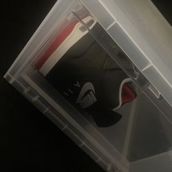 Jordan 4 Retro Bred Reimagined (Black Cement)(Black/Gray/White/Red) 