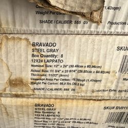 Steel Gray Tile – 12x24 – 11 Boxes