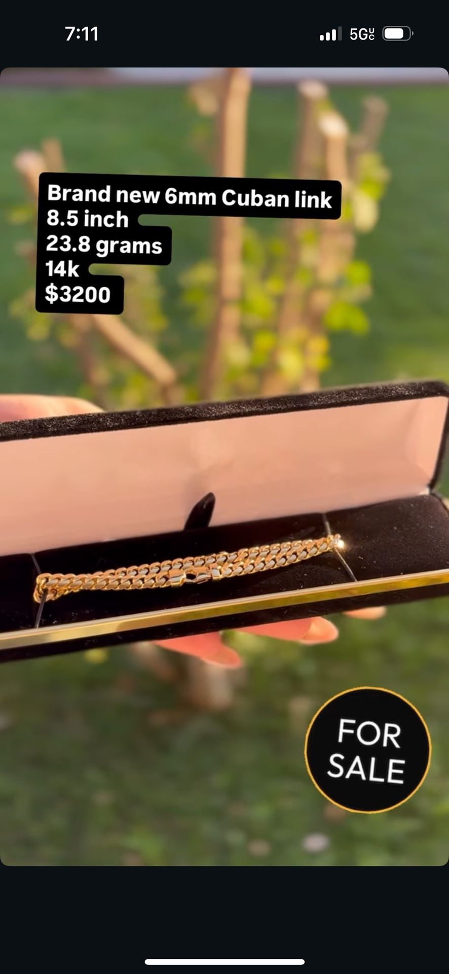 6mm Cuban Bracelet