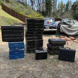 Suitcases Of Different Sizes