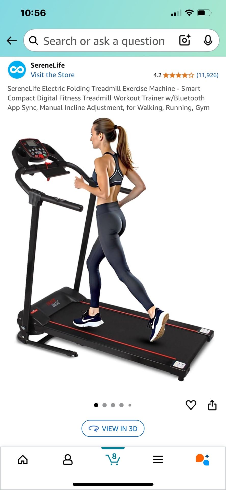 SereneLife Treadmill