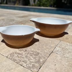 VINTAGE CORNING WARE PYREX BOWLS