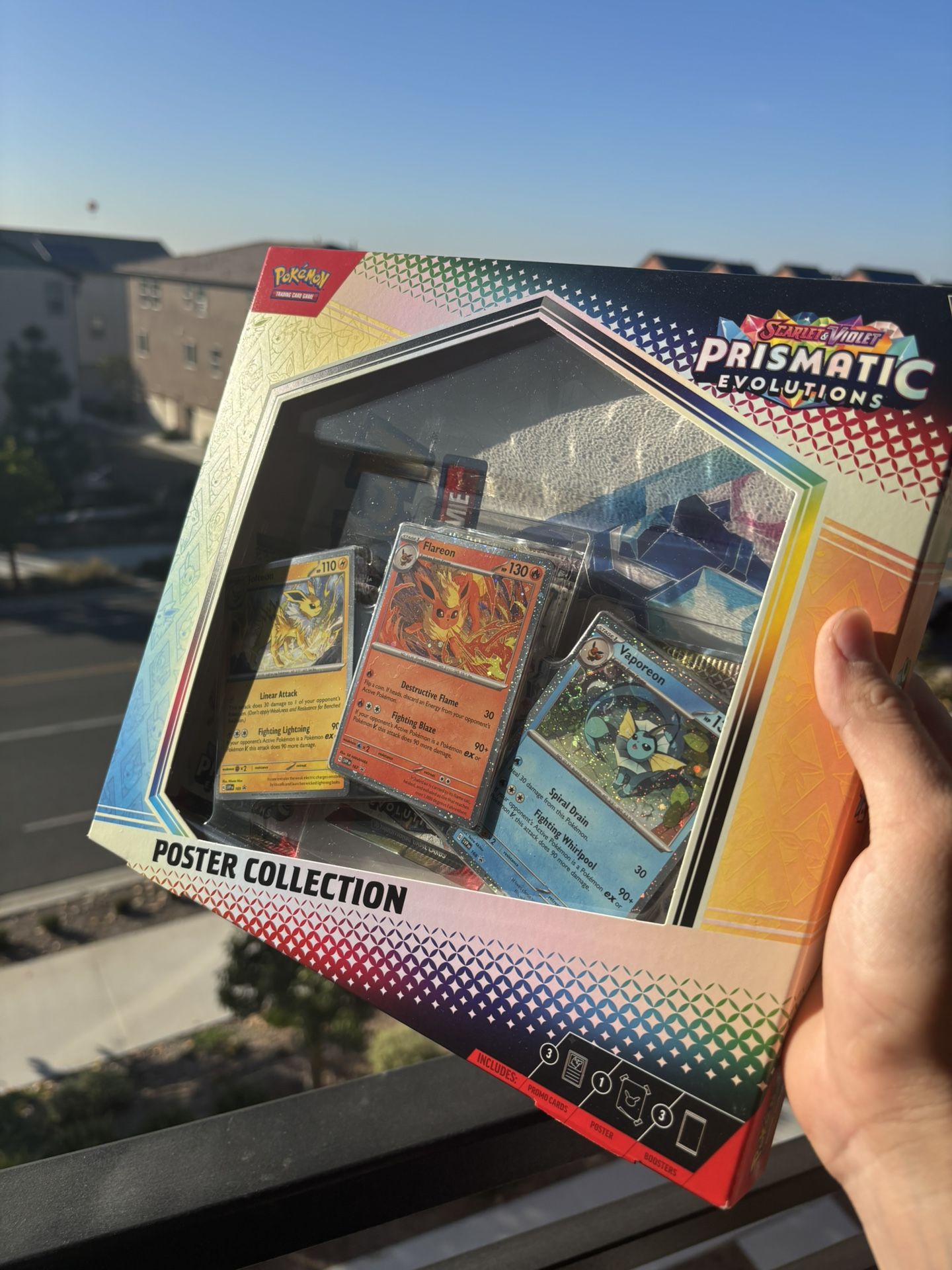 Prismatic Evolutions Poster Collection Pokemon