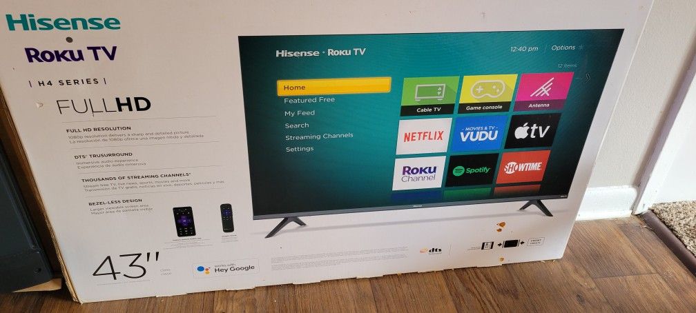 Hisense Roku TV 43 inch