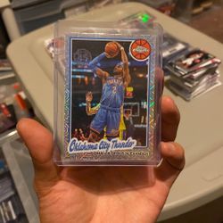 2025-26 Shai Gilgeous Alexander Topps Chrome Mojo 45th Anniversary OKC #TC-SG