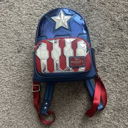 Captain America Infinity Saga Loungefly Mini Backpack