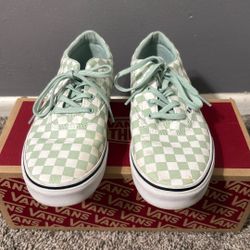 Vans, greenish/sparkly, women’s size 5