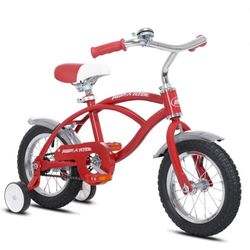 Radio Flyer 12" Classic Boy's Red Bicycle with Training Wheels

