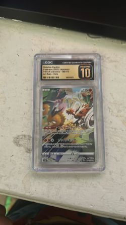 CGC Pristine 10 Galarian Zapdos AR 188/172 – Japanese VSTAR Universe