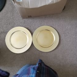 50 Gold Plates Deco