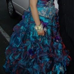 Unique prom dress