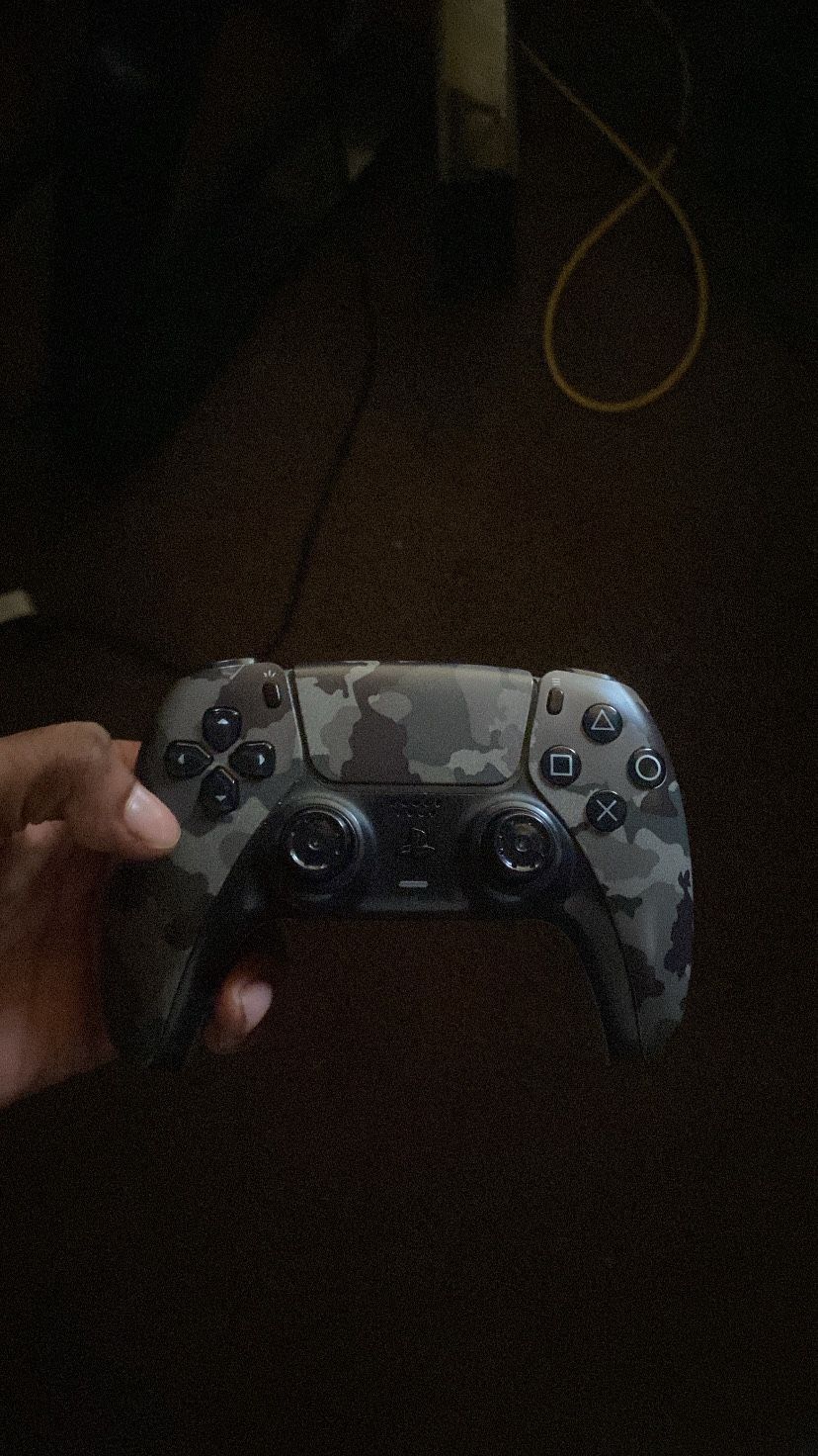 Army Fatigue Ps5 Controller 