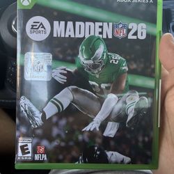 Madden 26 Xbox Series X BRAND NEE