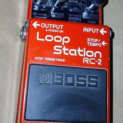 Boss RC-2 Loop Station Looper Looping Pedal