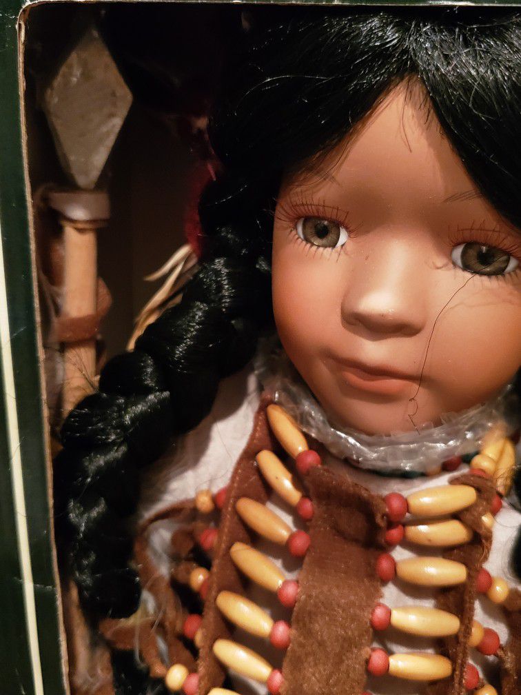 Native American Doll- NIB