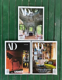 3 Brand new 2026 Architectural Digest magazines
