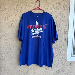 Dodgers 2016 Playoffs Tee Adult 2xl 