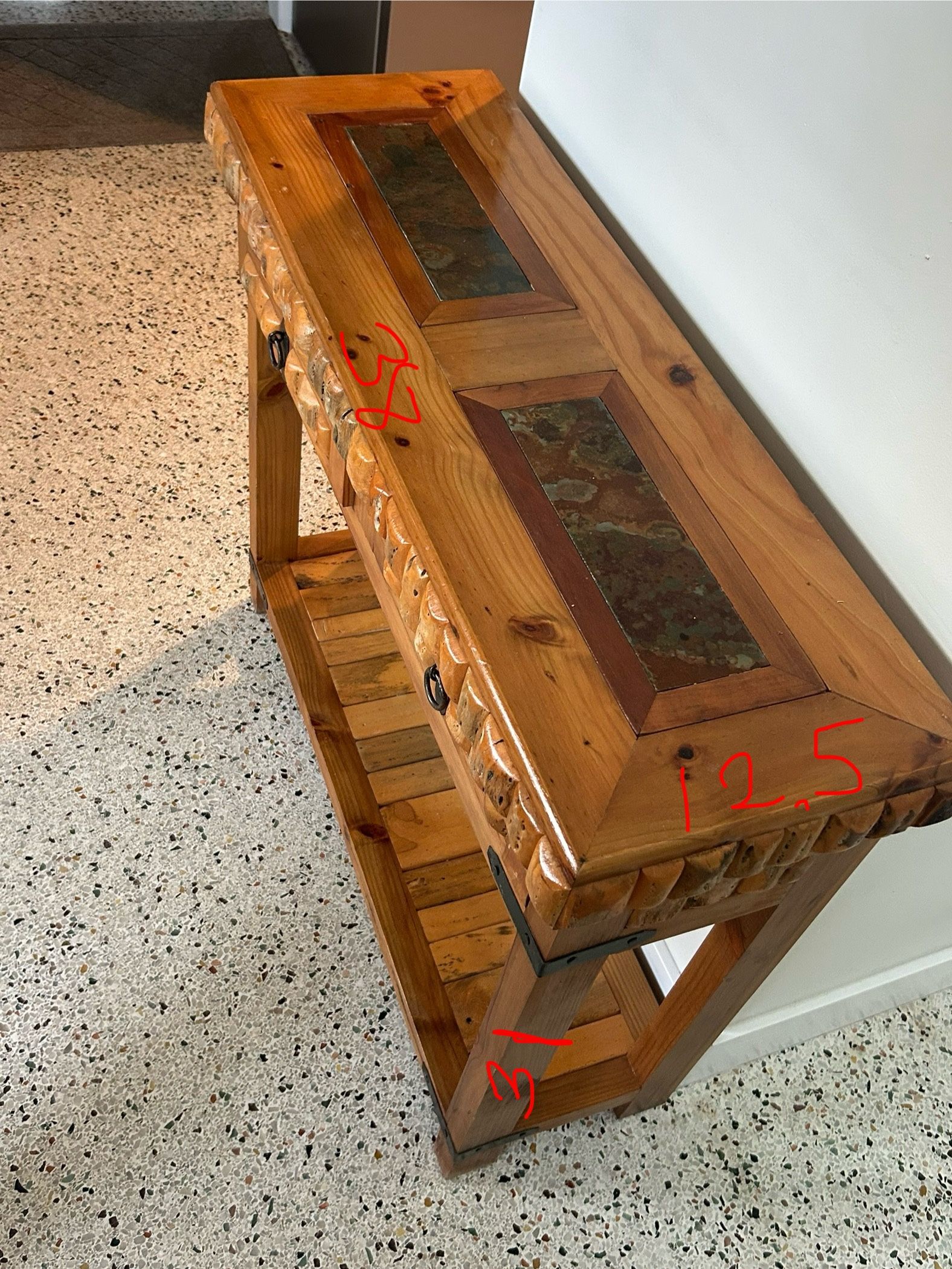 Wooden Console Table