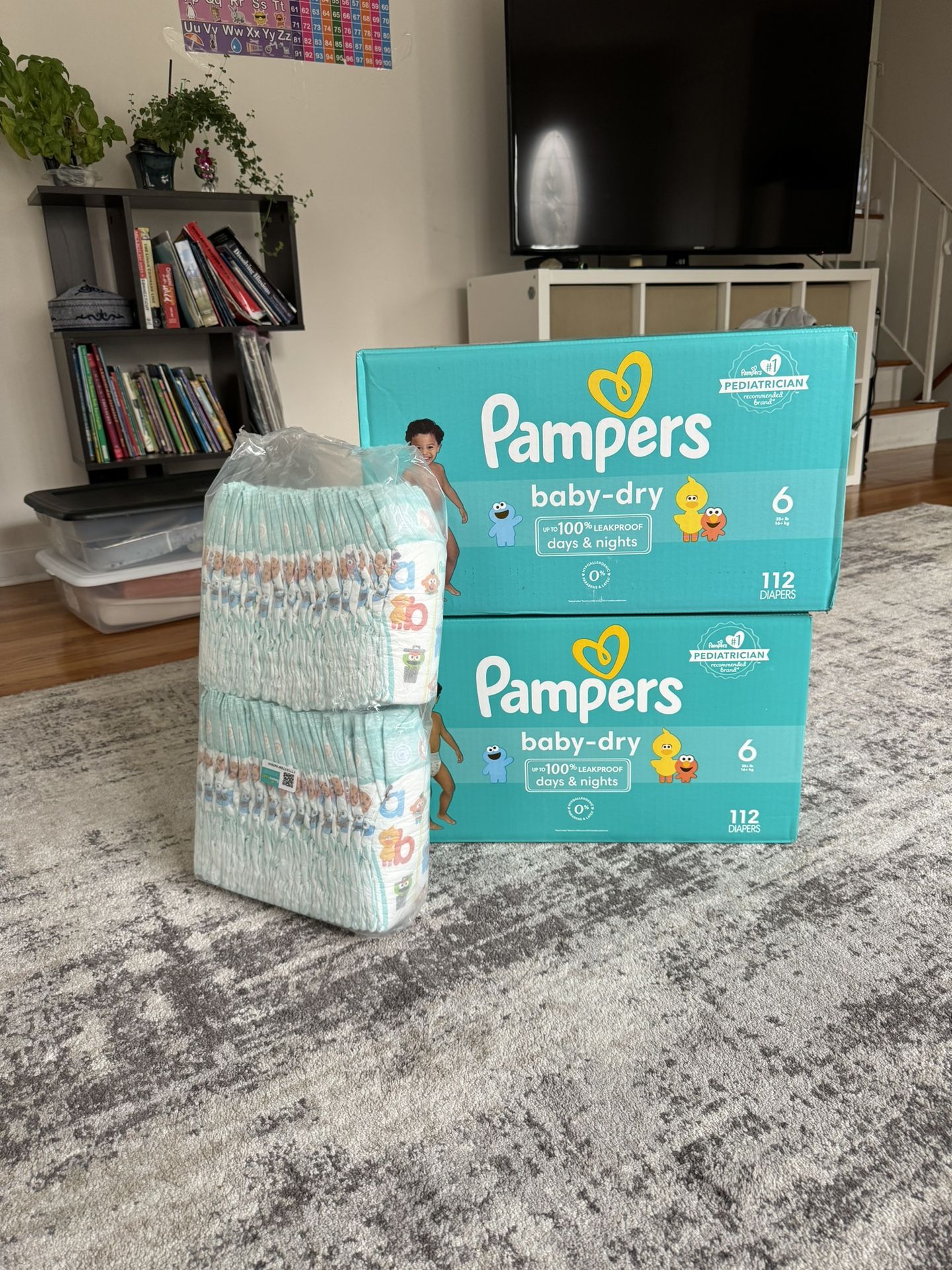 Pampers Size 6