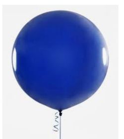 2 Pcs 24 Inch Royal Blue Balloons For Garland Birthday Party Decorations