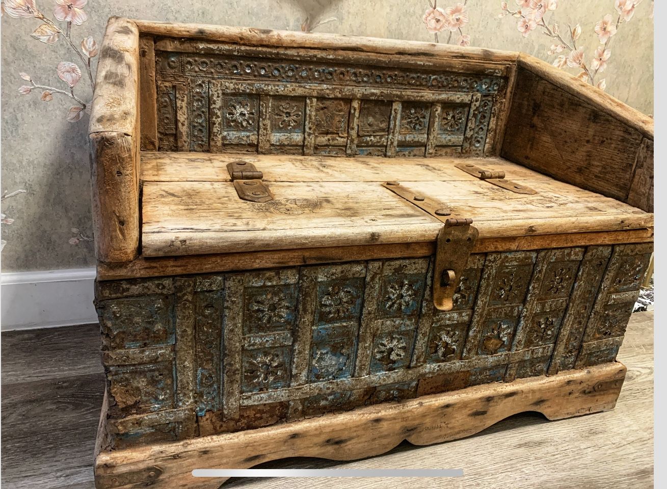 Antique Chest And Chair 