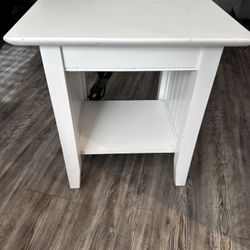 Side Table w/ Outlets