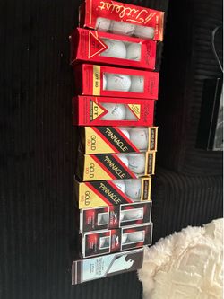 Various golf balls