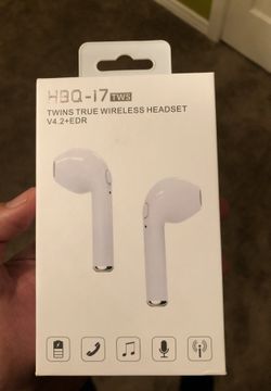 Black wireless headphones