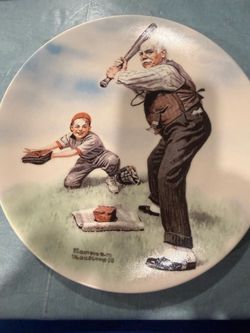 Batter Up by Norman Rockwell