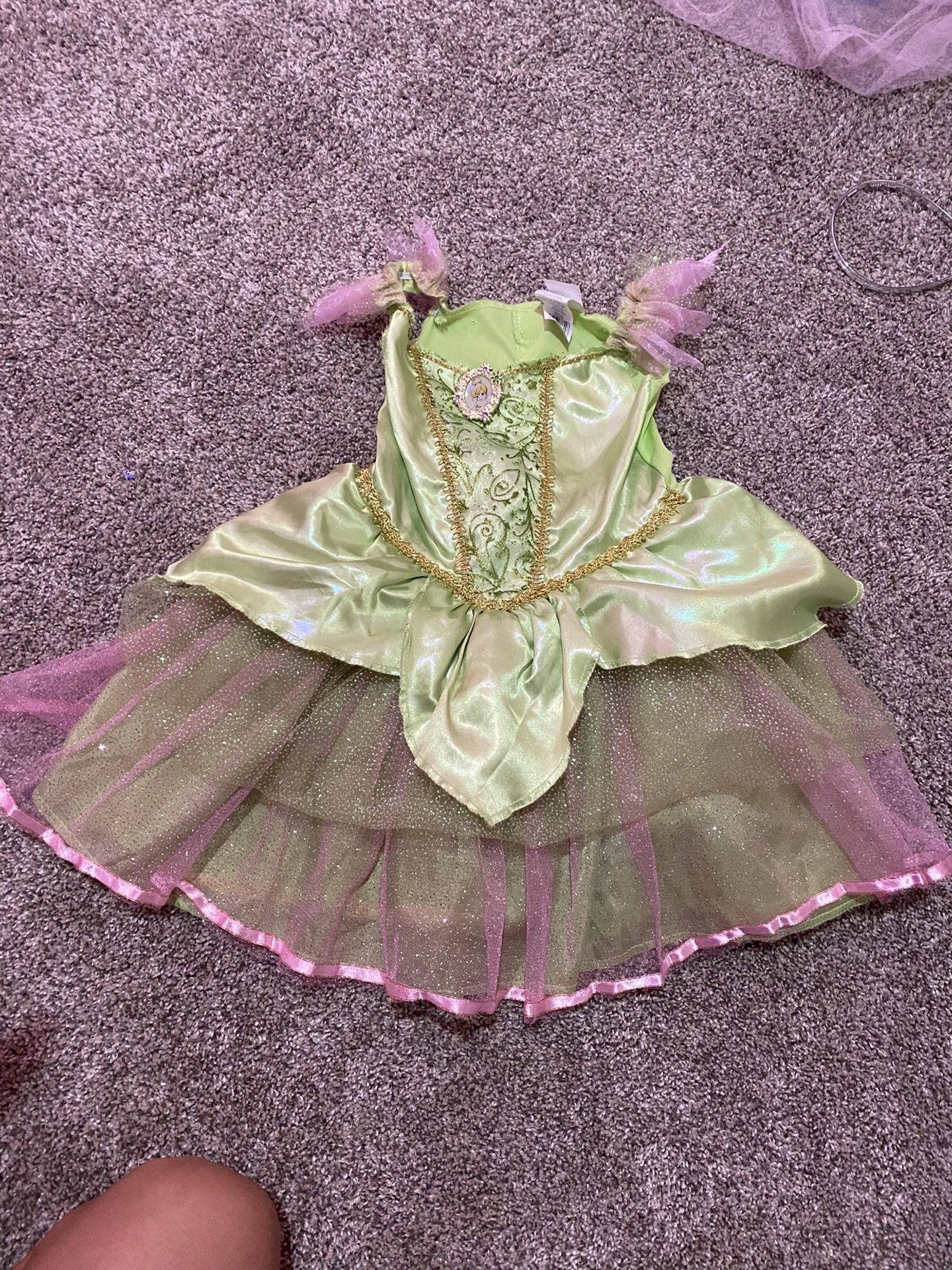 3t-4t Costume Dressed Tinkerbell Moana Snow White 