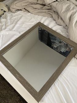Framed Mirror 27”x24”