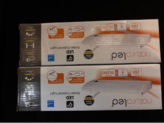 Naturaled led 9” inch under cabinet light brightness 280 energy 4 lot 6 lights available