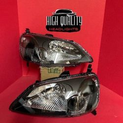 Honda Civic 2001. 2003 headlight.