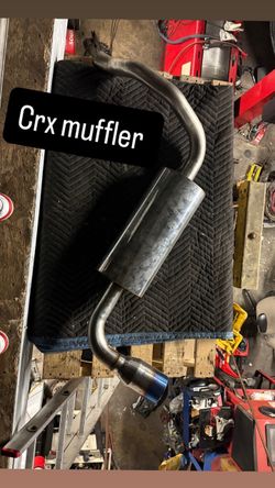 Crx muffler