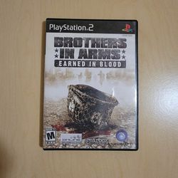 PS2 Brothers In Arms: Earned In Blood