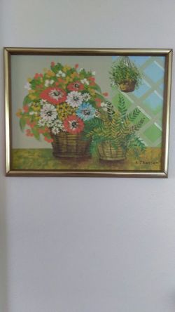 Vintage oringinal oil painting