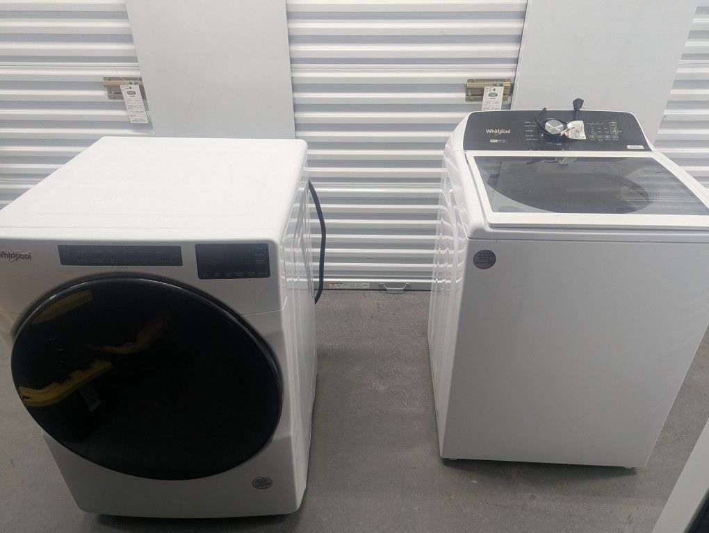 Whirlpool Washer And dryer