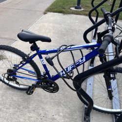 Huffy Mountain Bike + Lock 