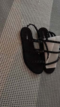 Black sandals